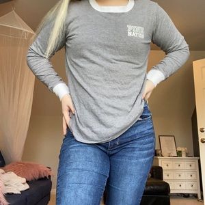 Pink nation long sleeve